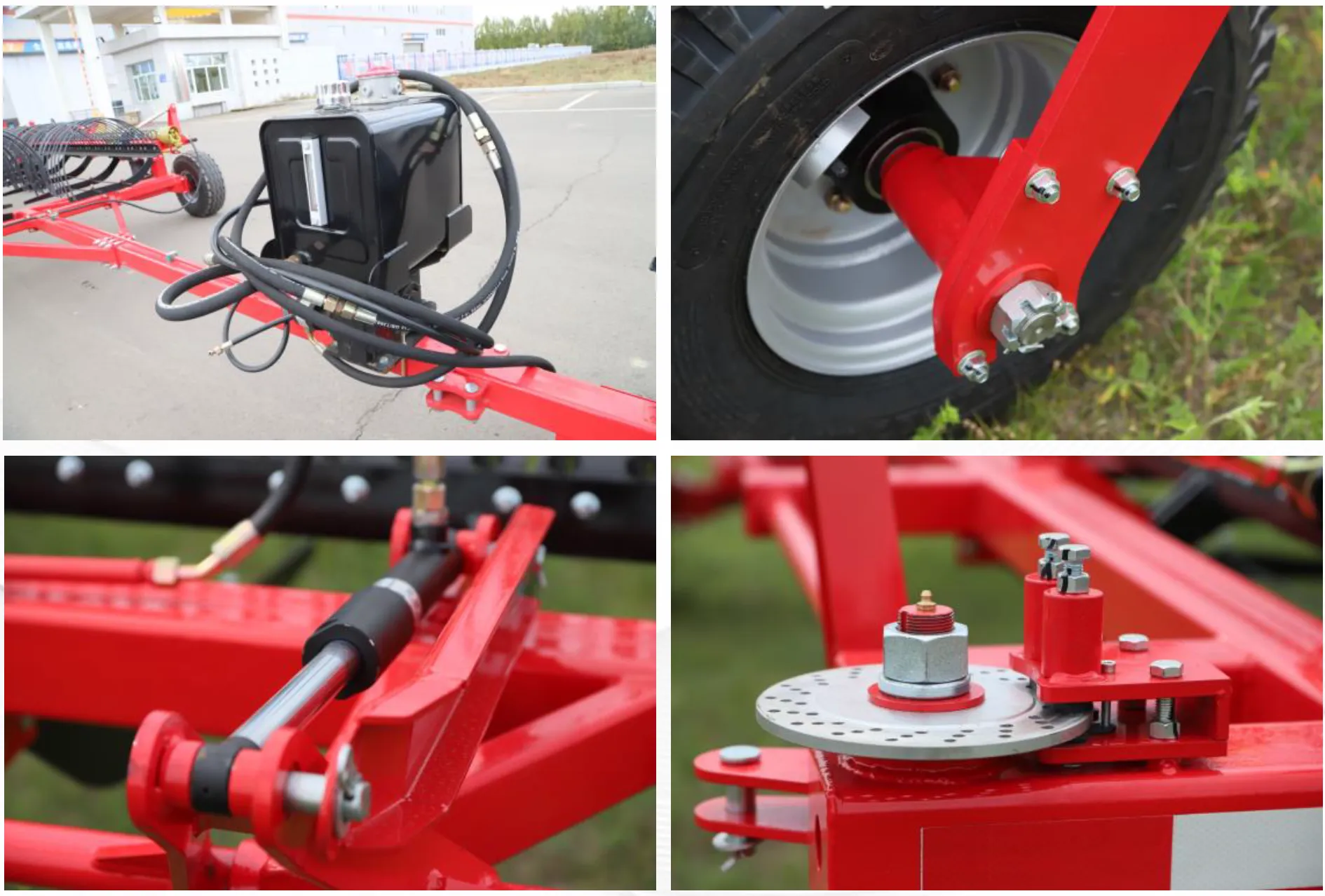 9LH-12 Trailed Hay Rake Advantages