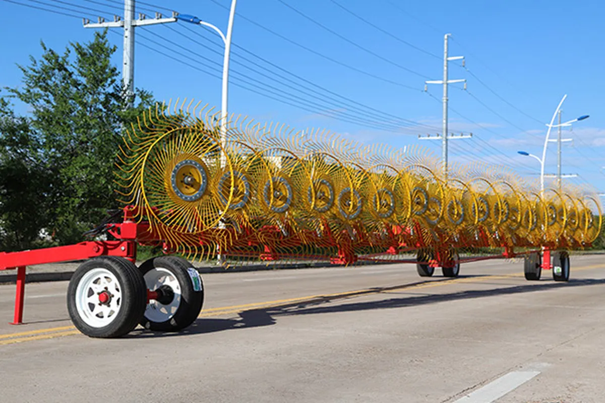 9LZD-9.0 Finger Wheel Rake