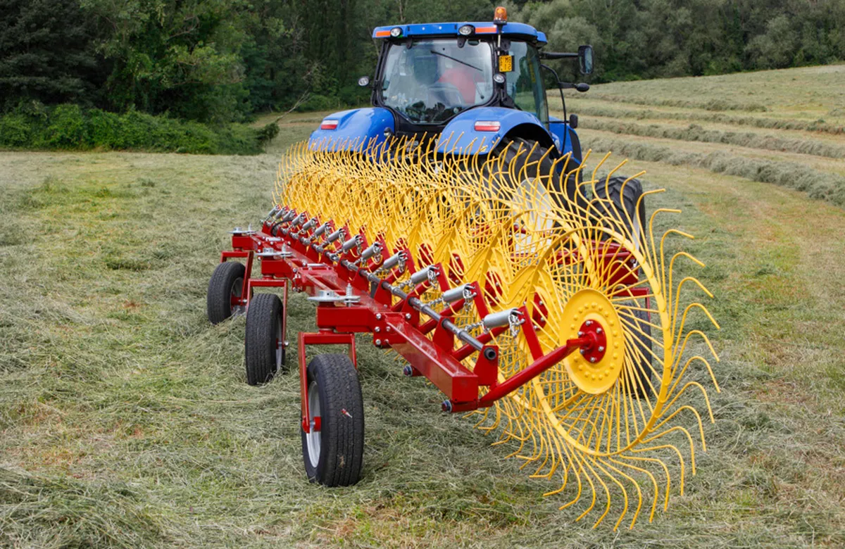 9LZD-9.0 Finger Wheel Rake