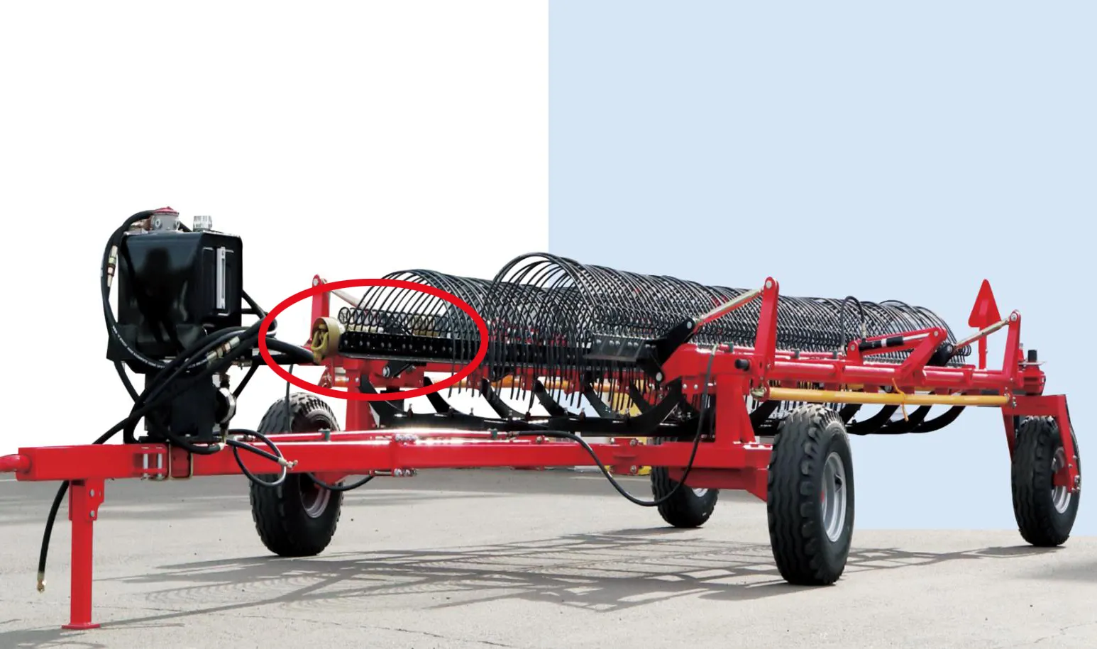 Agricultural PTO Shaft and Hay Rake