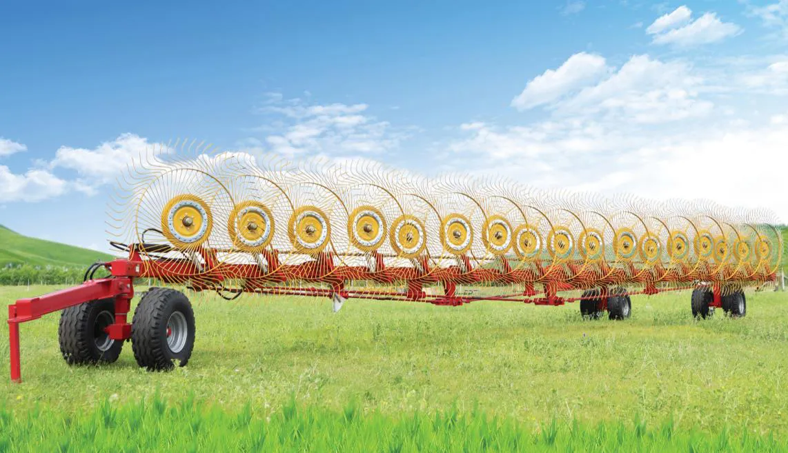 Finger Wheel Hay Rake Applications